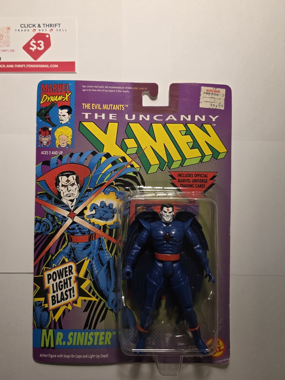Marvel The Uncanny X-Men Mr. Sinister Action Figure